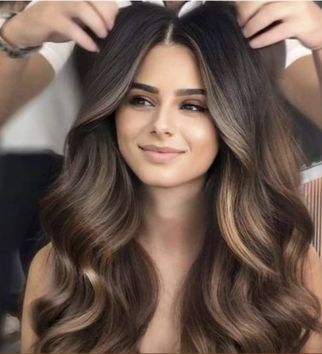 Balayage And Babylights Contouring