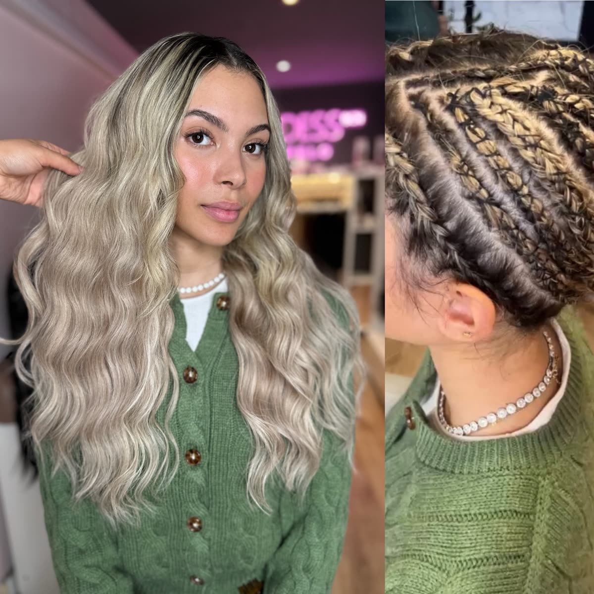 EXTENSIONES COSIDAS -TRENZA/SEW IN WEAVE